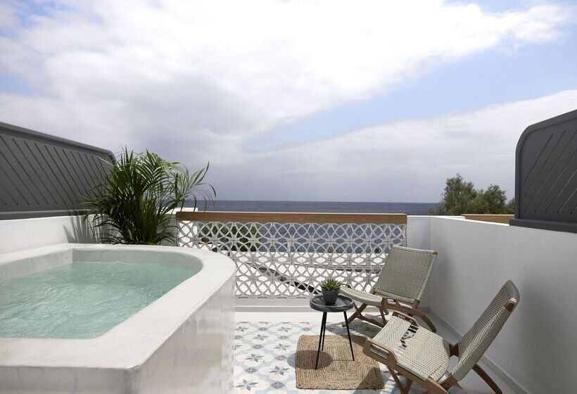 디럭스 룸 바다 전망, Afroditi Venus Beach Resort