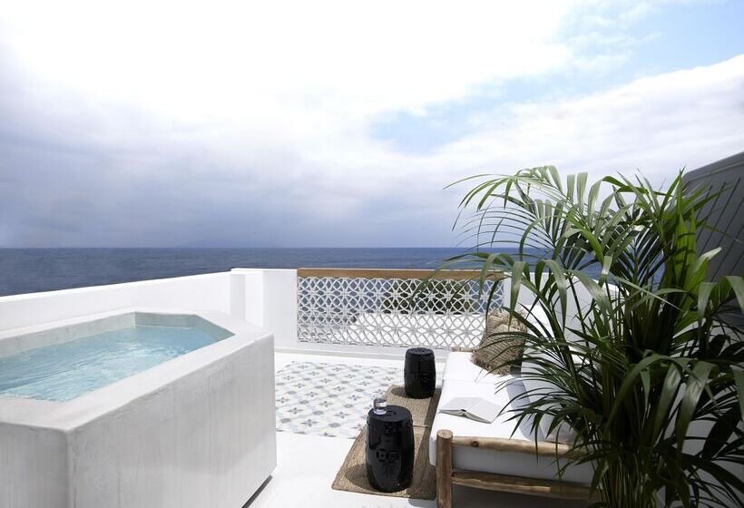 디럭스 룸 바다 전망, Afroditi Venus Beach Resort