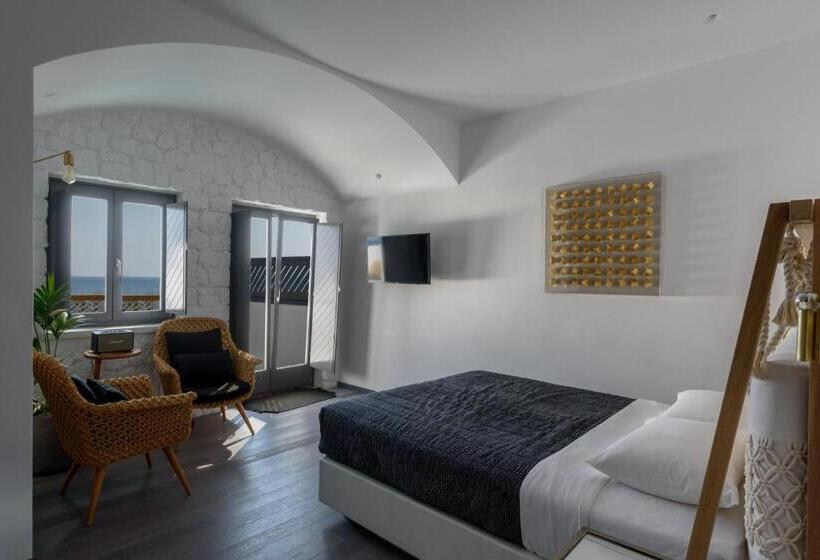 디럭스 룸 바다 전망, Afroditi Venus Beach Resort