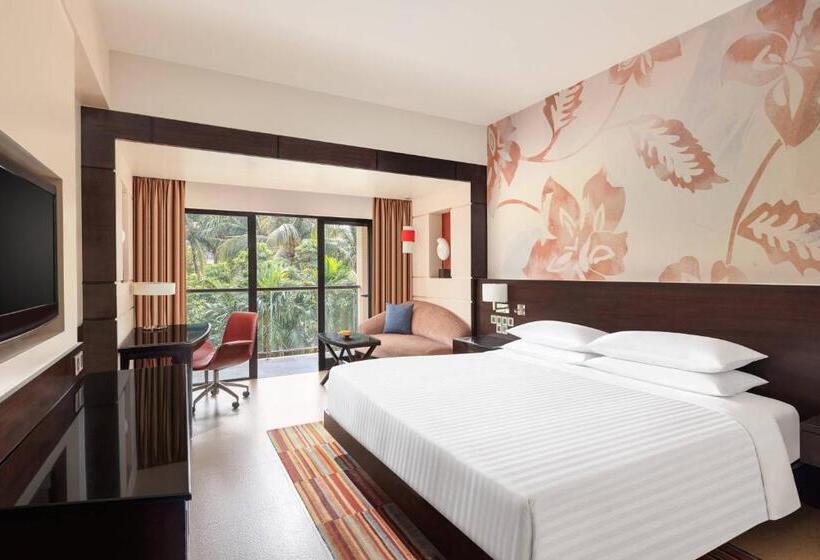 キングサイズベッドのスタンダードルーム, Goa Marriott Resort & Spa