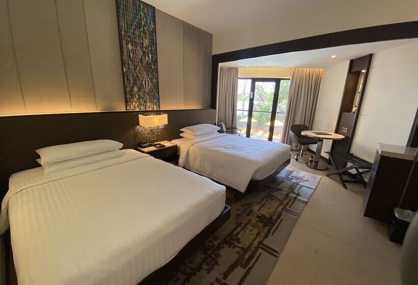 ２ダブルベッドのスタンダードルーム, Goa Marriott Resort & Spa
