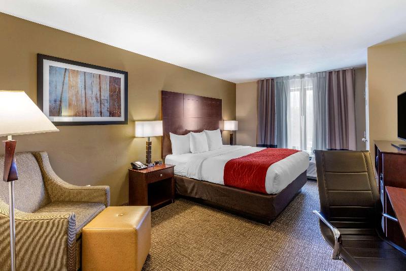 Номер Deluxe Кровать Кинг, Courtyard By Marriott Warsaw Airport