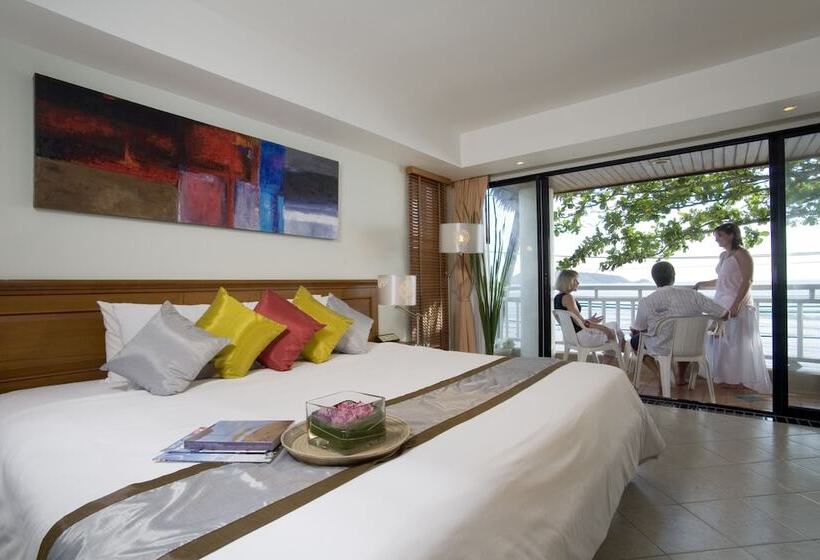 디럭스 룸 바다 전망, Sunset Beach Resort   Sha Extra Plus