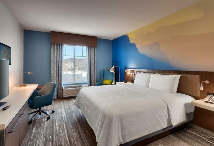 带大床的标准间, Hilton Garden Inn Prescott Downtown