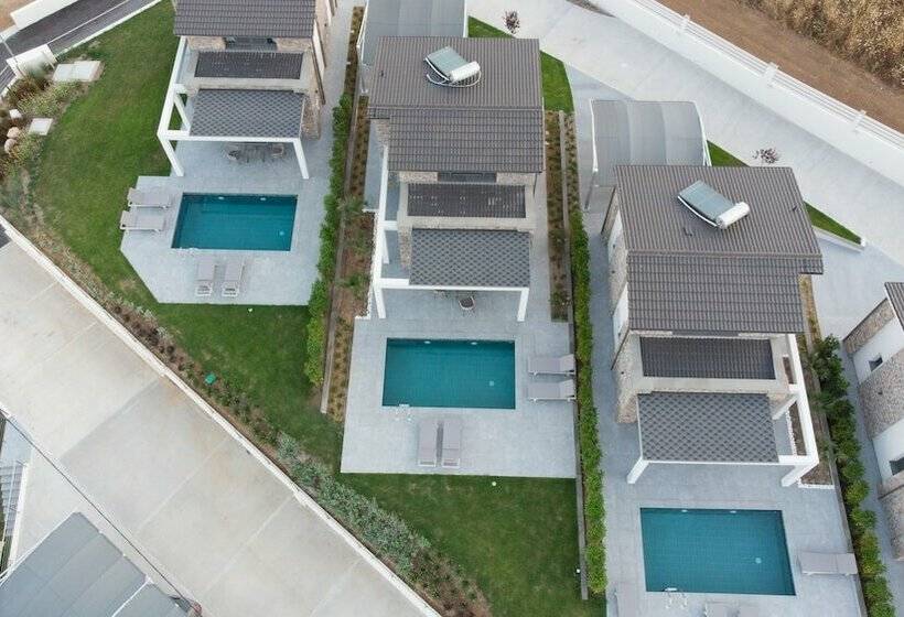 ویلای 2 خوابه با چشم‌انداز دریا, Terra Olivia Luxury Villas And Suites