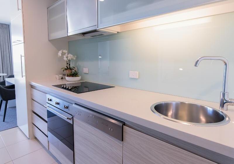 Apartamento 1 Dormitório Vista Mar, Oaks Glenelg Plaza Pier Suites