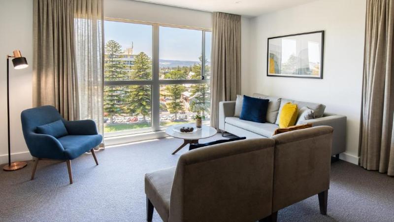 Апартаменты 2 Спальни, Oaks Glenelg Plaza Pier Suites