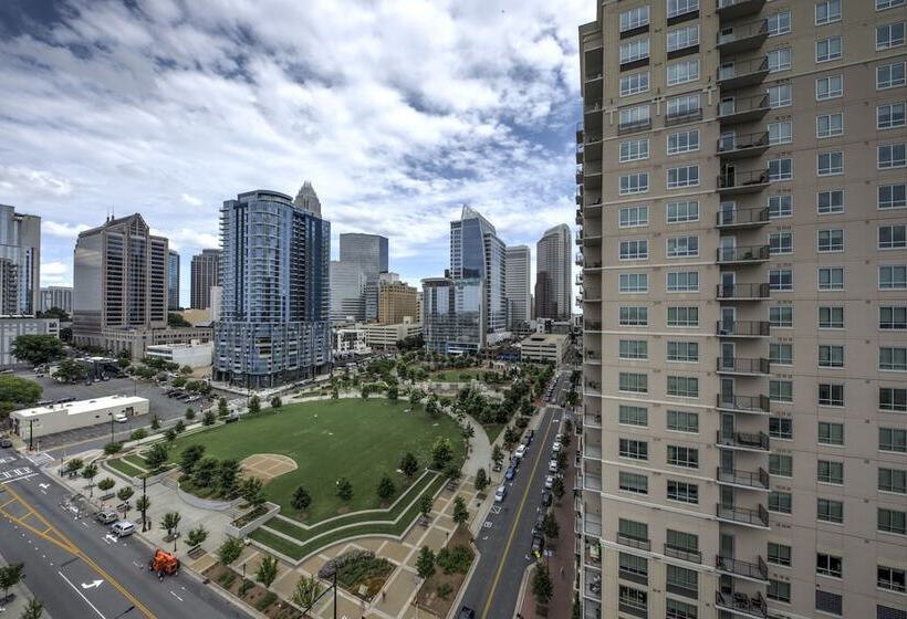 带2个卧室的套房, Residence Inn Charlotte Uptown