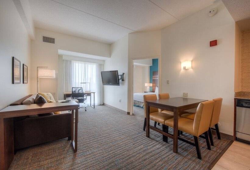 带2个卧室的套房, Residence Inn Charlotte Uptown