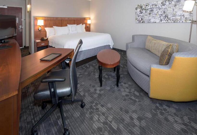 适合残疾人士使用的带超级大床的标准间, Courtyard Bymarriott Albany