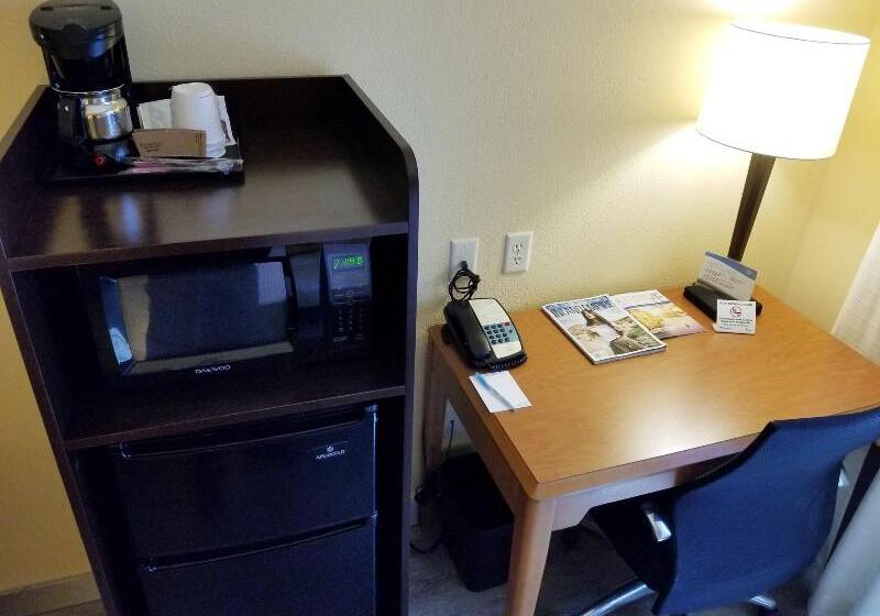 스탠다드 룸 킹사이즈 침대, Hampton Inn & Suites Raleigh Cary Lenovo Center
