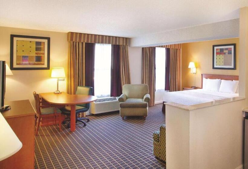 디럭스 스위트 킹 침대, La Quinta Inn By Wyndham Orlando International Drive North
