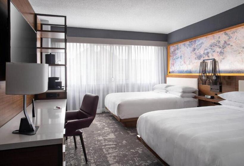 Номер Стандарт 2 Двуспальные Кровати, Marriott Greensboro Downtown