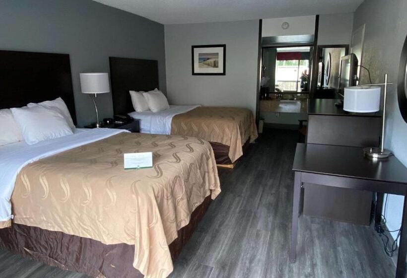 스탠다드 룸 더블 침대 2개, Quality Inn & Suites Gulf Breeze Bayside Near Pensacola Beach