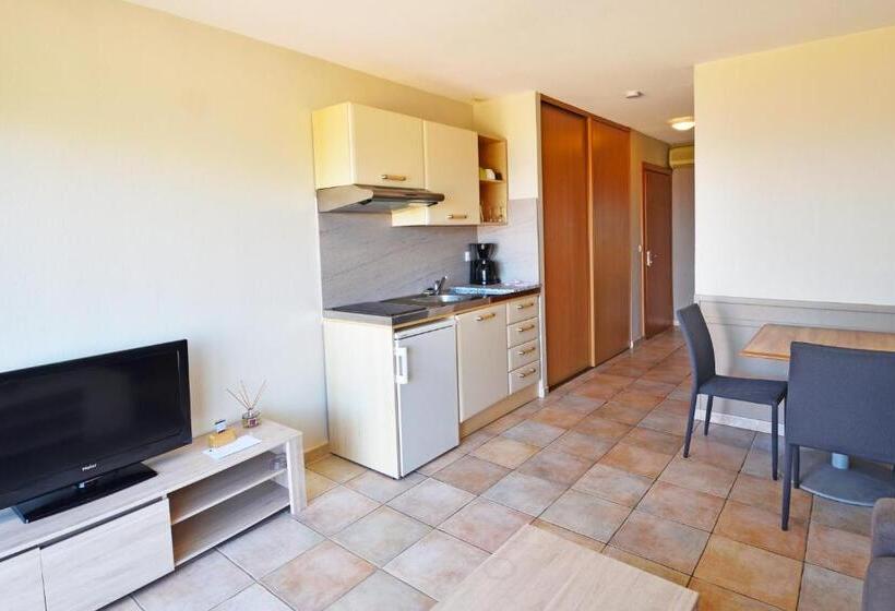 Апартаменты 1 Спальня Вид на Море, Calvi Appart Hôtel