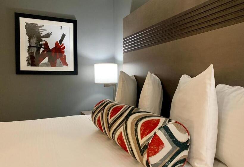 キングサイズベッドのデラックスルーム, Pacific Motor Inn