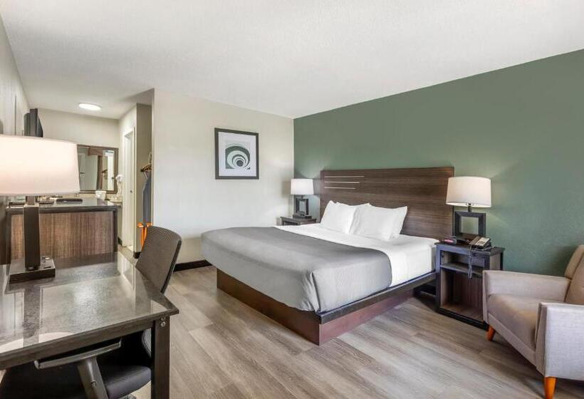 Quarto Estandar Cama King para Deficientes Físicos, Quality Inn & Suites