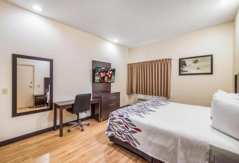 غرفة قياسية سرير كينج, Red Roof Inn Ocala