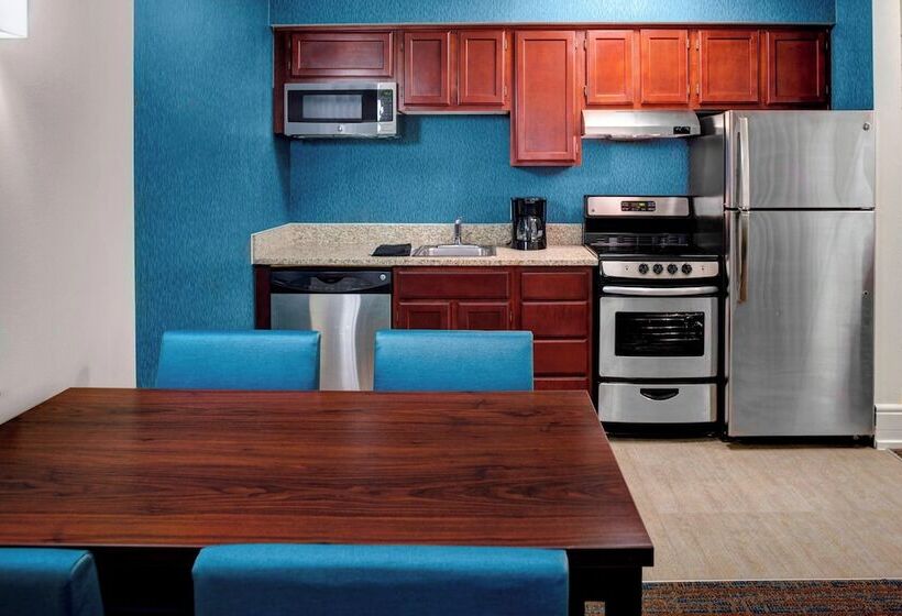 Люкс 2 Спальни, Residence Inn By Marriott Cleveland Downtown