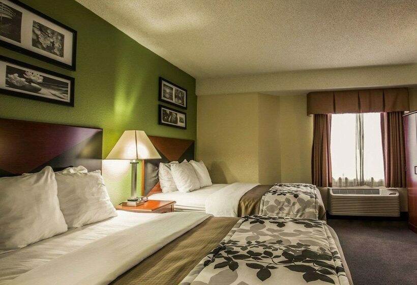 Номер Стандарт 2 Двуспальные Кровати, Sleep Inn Northlake