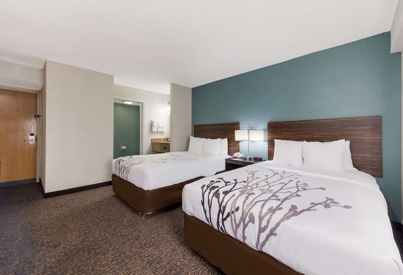 Номер Стандарт 2 Двуспальные Кровати, Sleep Inn Northlake