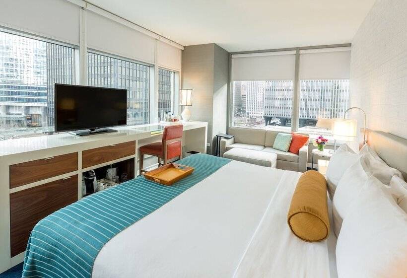 Deluxe Kamer met Uitzicht op de Stad, Kinzie