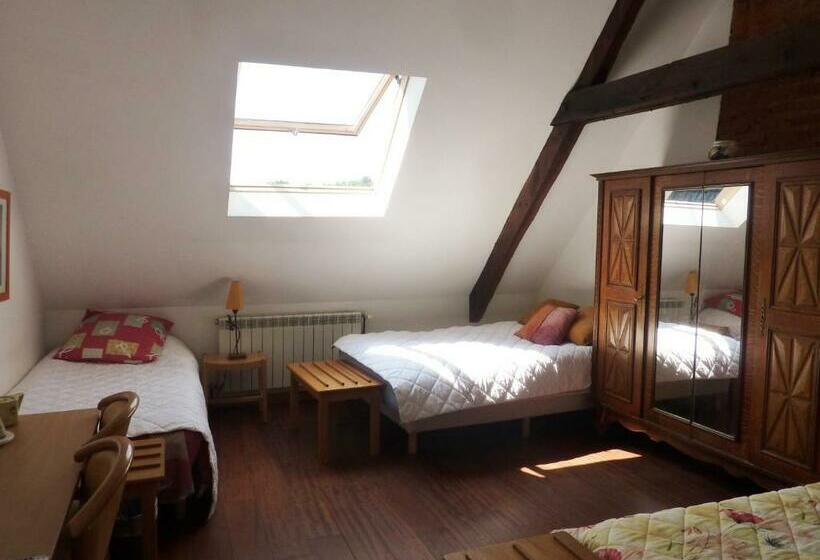 标准四人间共用浴室, Château De Sainte Colombe Sur Gand