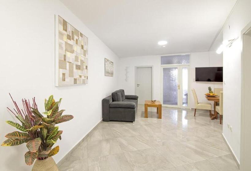 2 Bedroom Family Apartment with Terrace, Villa Antea Apartments