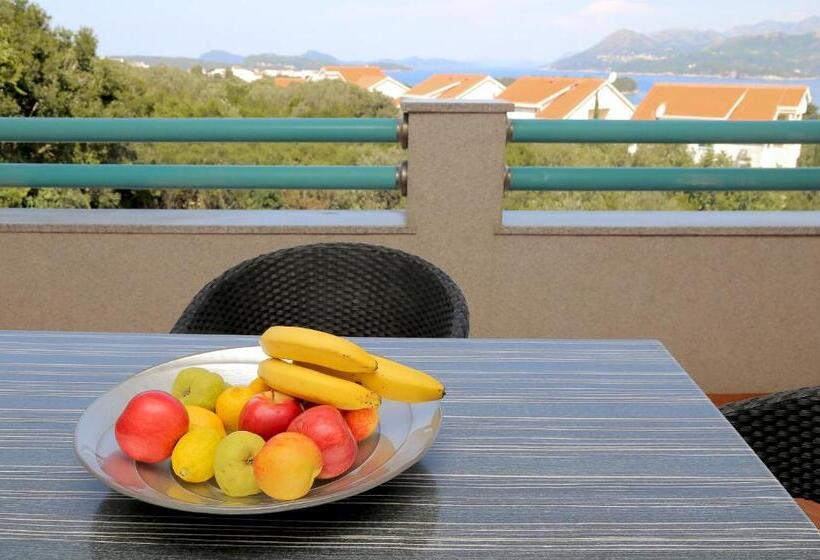 Superior 2-bedroom flat with sea view, Villa Antea Apartments