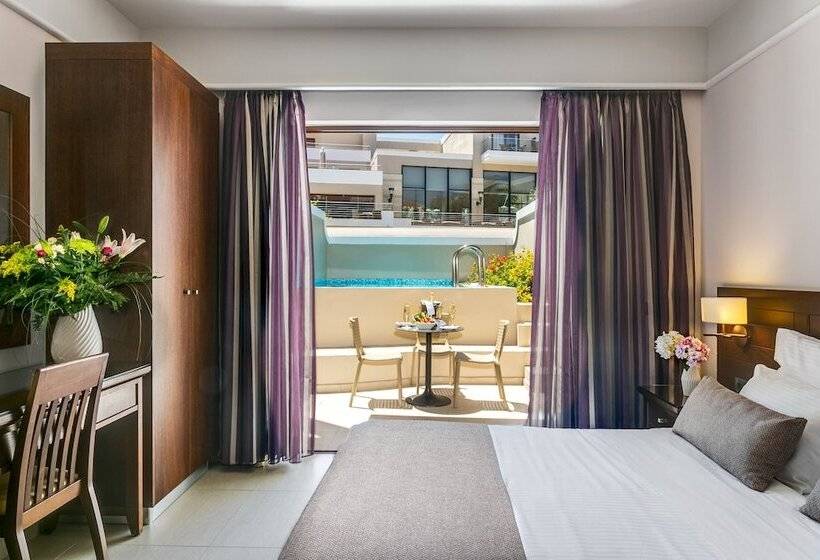 Полулюкс с Бассейном, Porto Platanias Beach Resort & Spa