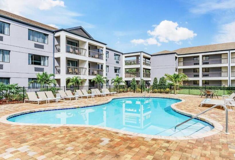 Quarto Estandar Vista Piscina, Courtyard By Marriott Orlando Lake Buena Vista At Vista Centre