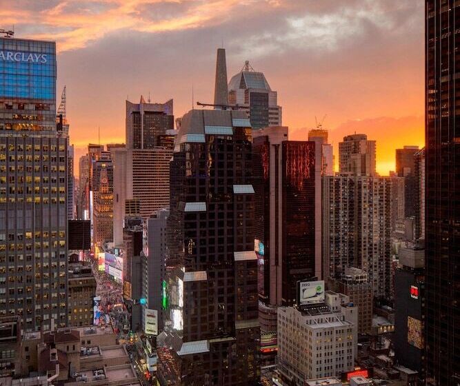 带城市景观的优质房间, Sheraton New York Times Square