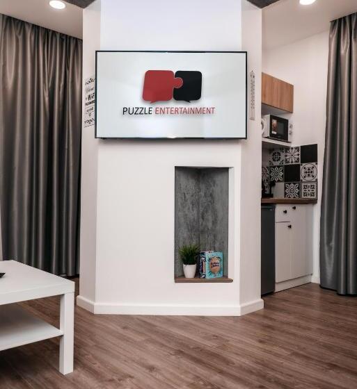 １ベッドルームのデラックスアパートメント, Puzzle Apartaments&studios