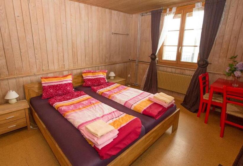 带共用浴室的标准房间, Bed And Breakfast Huobschür