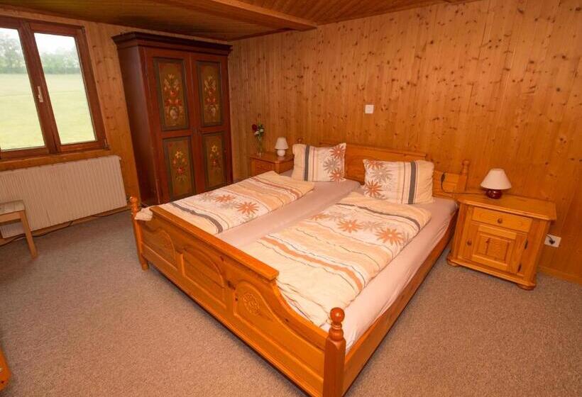 带露台两卧公寓, Bed And Breakfast Huobschür