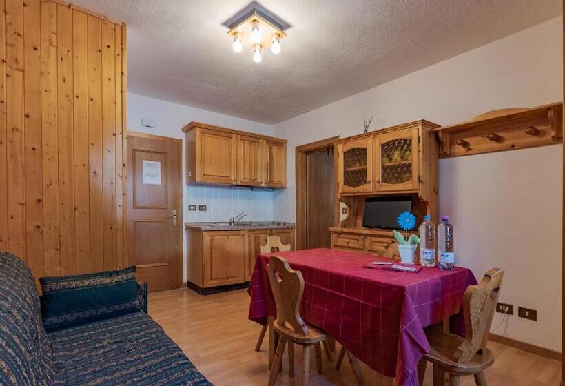 آپارتمان 1 خوابه, Residenza 3 Tre