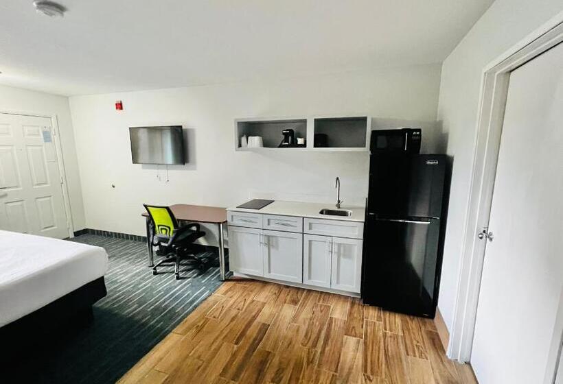 Quarto Estandar Cama King, Studio 6 Flagstaff Az