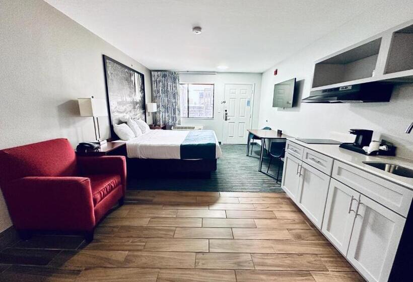 Quarto Estandar Cama King, Studio 6 Flagstaff Az