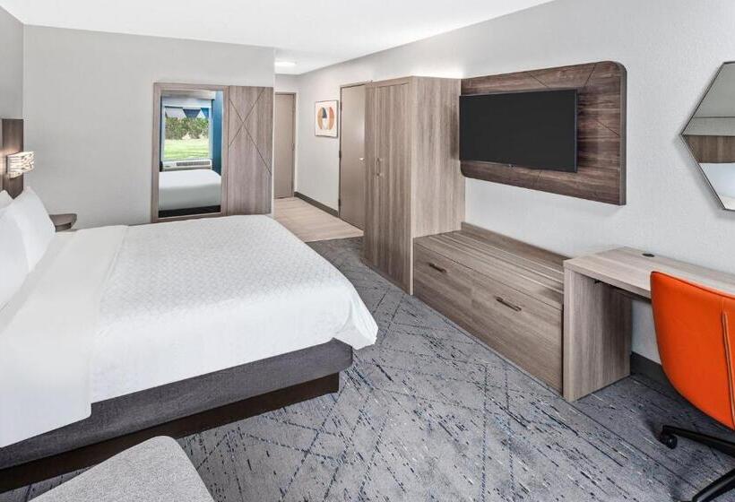 Büyük Çift Kişilik Yataklı Standart Oda, Holiday Inn Express Hotel & Suites Chicago Algonquin, An Ihg