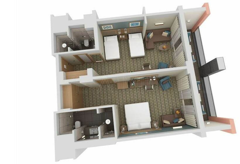 Семейный Номер Deluxe, Megasaray Club Belek