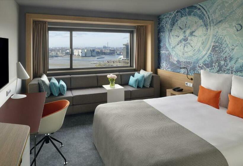 带观景的高级间, Mövenpick Hotel Amsterdam City Centre