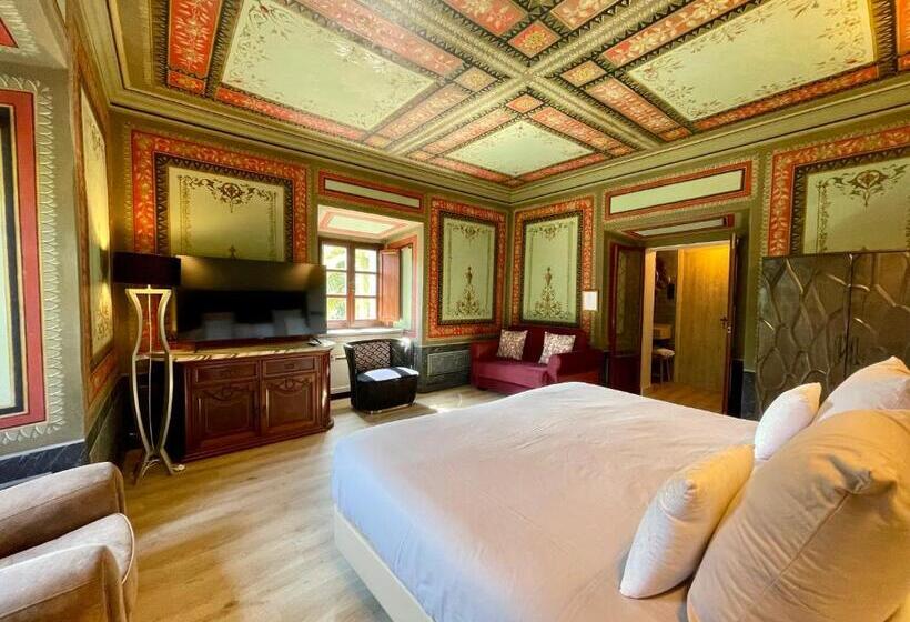 Номер Deluxe Кровать Кинг, Akla Hotel Palacio Torre De Ruesga