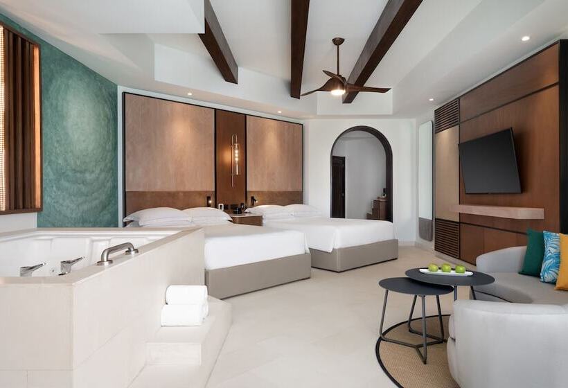 Junior Suite mit Poolblick, Hilton Playa Del Carmen, An All Inclusive Adult Only Resort