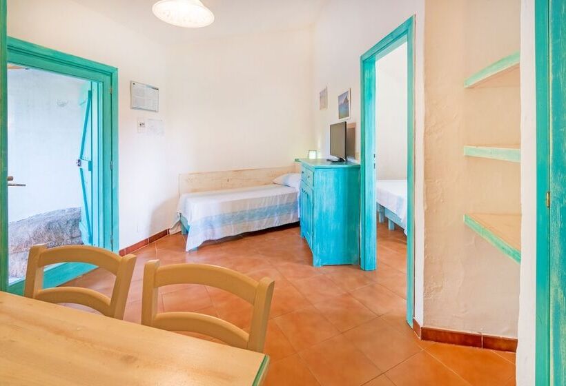 带1个卧室的公寓, Residence Hotel Lu Nibareddu