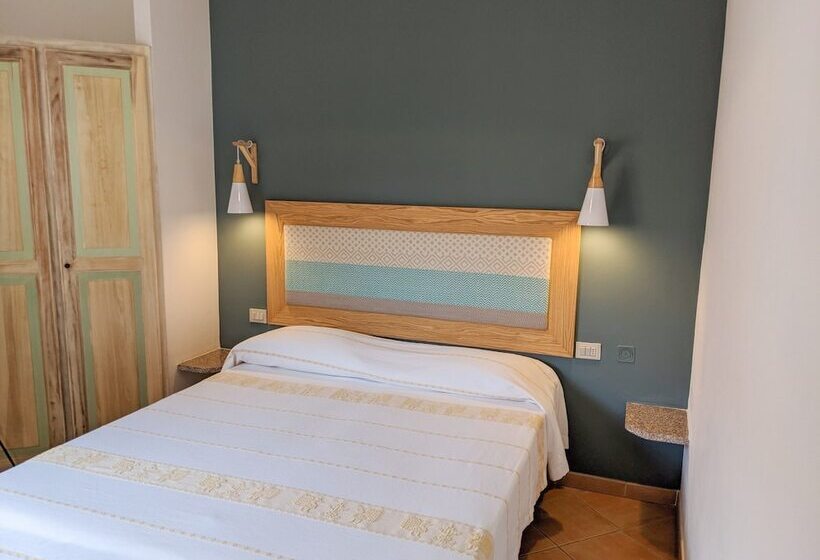 带2个卧室的公寓, Residence Hotel Lu Nibareddu
