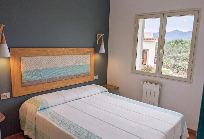 带2个卧室的公寓, Residence Hotel Lu Nibareddu