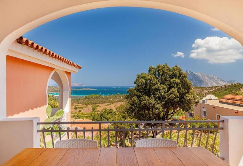 דירת חדר נוף לים, Residence Hotel Lu Nibareddu