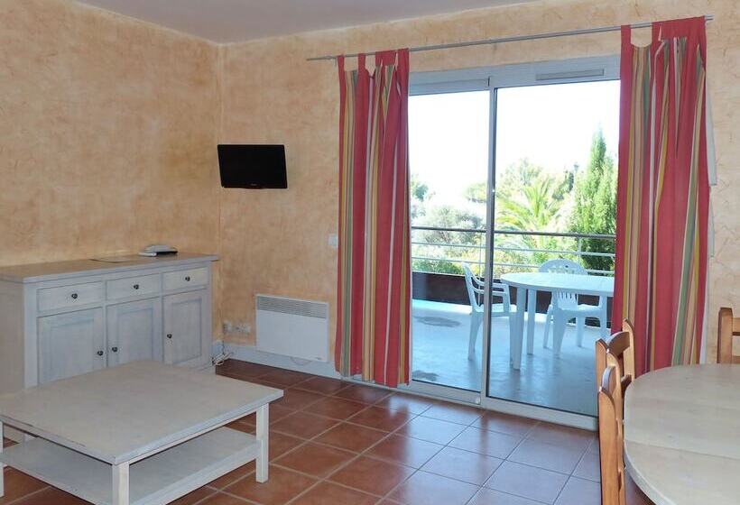 Апартаменты 2 Спальни, Appart Hotel Victoria Garden La Ciotat