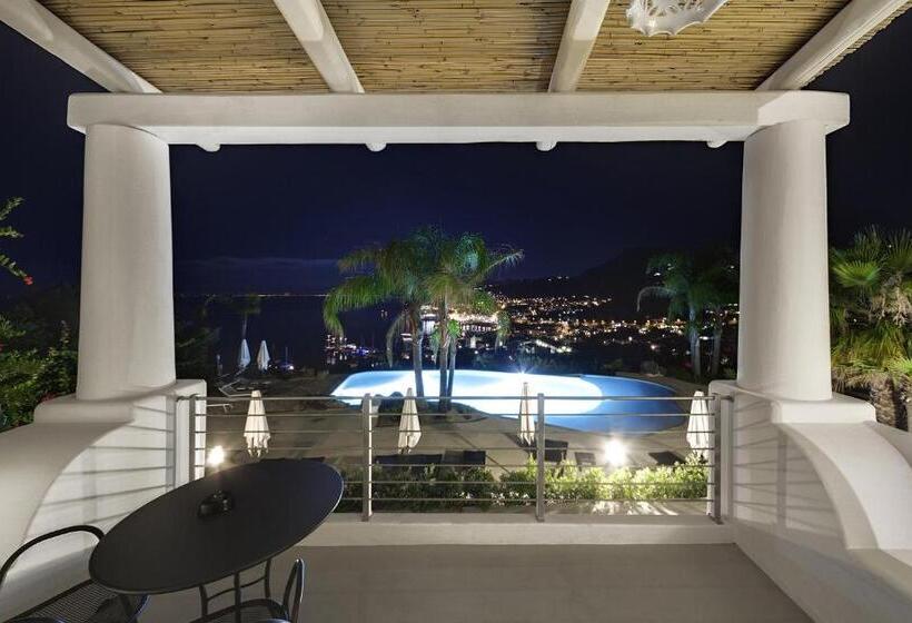 اتاق سوپریور با چشمانداز دریا, Villa Enrica   Aeolian Charme