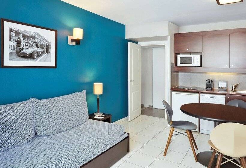 침실 1개 아파트, Aparthotel Adagio Monaco Monte Cristo